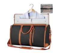 NONDK Travel Foldable Clothing Bag Multi-Function Garment Bag Travel Bag Garment Bag for Carry on Garment Bag,Black