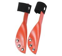 NONDK Tree Climbing Spikes Cover in PU Leather-Arborist Tool, Universal Fit with Safety Design Feature