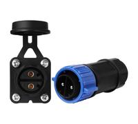 NONDK Trolling Motor Plug Set, 12V/24V 36V/48V DC Power Connector Waterproof Marine Boat for Down Rigger/Fishing Reel