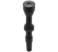 NONDK Tubeless Air Valve Educational Tool for Mechanics | Teaching aid for maintenance; removable core for sealant practice; compact 6x0.8x0.8 cm with locknut and cap.