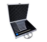 NONDK Tuning Fork Set - 9 Tuning Forks are Perfect for, Chakra, Sound Therapy, Complete with A Beautiful Aluminum Gift Box