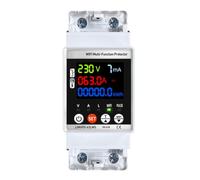 NONDK Tuya WiFi Meter Tuya WiFi 63A Smart Meter Multifunction Automatic Reclosing Protector Circuit Breaker Overvoltage Overcurrent Protect