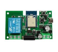 NONDK Tuya WiFi Smart Switch Controller Gate Garage Door Opener 1CH 7-32V TimerInching Self-Locking Relay Module