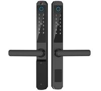 NONDK TUYA WiFi Waterproof Smart Door Lock Dual Fingerprint APP Password RFID Card Keyless Digital Electronic Lock 3085