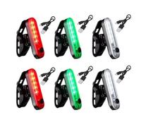 NONDK Type-C Charging 6 Pcs LED Boat Navigation Light Sailing Signal Lamp 4 Mode Waterproof Safety Warning Light