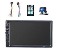 NONDK Universal 7Inch 2 Din Car Radio Recorder Player MP5 Bluetooth Multimedia Player with Camera 7018B