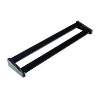 NONDK Universal Aluminum Alloy for Organizing Storing Stand for Organiz Electric Guitar Effects Pedal Board Pedals Carbon Fiber Color