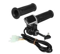 NONDK Universal E-Bike Handlebar Throttle Accessory with LED Display Electric Bike 48V Accelerator