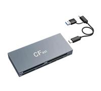 NONDK USB C 6 in 1 for CFast 2.0 Card Reader with Simultaneous Reading for CFast/MS/SD TF/XD Cards