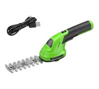 NONDK USB-C Rechargeable Cordless Electric Hedge Trimmer One-Hand Bush Trimmer for Yard, Grass and Shrub Shearing