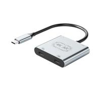 NONDK USB C Type-C for AR Glasses Docking Hub Charging Adapter PD 100W Fast Charge for AR Glasses