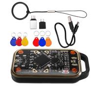 NONDK V3.0 RFID Smart Card Emulator Reader +6PCS UID/CUID Keychain 125Khz 13.56Mhz ID IC Smart Card Tag Copyer