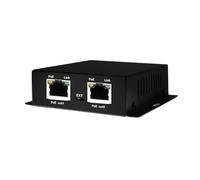 NONDK VLAN Enabled IEEE 802.3af/At 1 Input 2 Output 2 Port POE Extender& Injector 10/100/1000Mbps Up to 250 Meter Length 30W