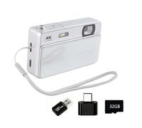 NONDK Vlogging Camera M15 4K Slide Digital Camera 2.8Inch IPS Screen Autofocus 16X Zoom Video Photography 32GB