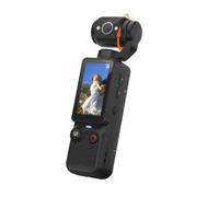 NONDK Vlogging Sports Camera 1080P WiFi Pocket Body Camera with 180° Rotating Lens, Handheld POV Recording Device 32GB Memory Card Included