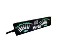 NONDK Voice-Activated Music Pointer LED Display with Adjustable Sensitivity Voice Controlled Music Spectrum