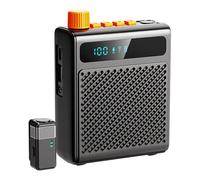 NONDK Voice Amplifier for Teachers Wireless Professional Microphone Amplifier Rechargeable Portable for Tour Guides
