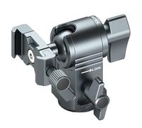 NONDK W 1/4 Inch Hole Arca Clamp 360 Degree Rotation Ball Head Light Stand Mount Adapter for Camera Phones Laptop Holders