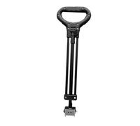 NONDK Wagon Pull Up Handles Retractable Rod with Handle Wagon Cart Handle Replacement Part for Camping Garden