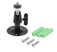 NONDK Wall mount black Metal surveillance camera wall mount 7,62 cm