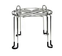 NONDK Water Filter Stainless Steel Stand Tall Countertop Stand Tall Water Filter Stand Non-Slip Stainless Steel Stand B