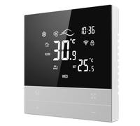 NONDK WiFi Smart Central Air Conditioner Thermostat WiFi Central Air Conditioner Panel Control Panel APP Remote Control A