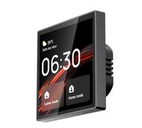 NONDK WiFi Voice Control Panel Voice Control Interruptor Tuya Smart Home with 4-Inch Touch Screen for Smart Home Control
