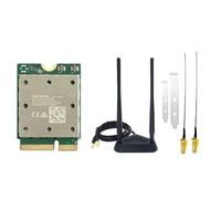 NONDK WiFi7 QCNCM865 Bluetooth 5.4 Wireless Network Card Bluetooth 5.4 Wireless Network Card 5800M Tri Band 2.4G/5G/6Ghz M.2 NGFF Wireless Network Adapter