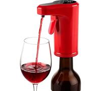NONDK Wine Aerator 5 in 1 Dispenser with Extendable Tube USB-C Charge | Ergonomic design and one-touch control enable truly one-handed pouring, even with 4L bottles.