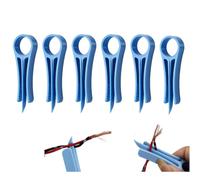 NONDK Wire Separator for CAT5/for CAT6/for CAT7 6PCS Network Cable Untwist Tool, Wires Straightening Tool