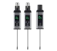 NONDK Wireless Microphone Converter Microphone Transmitter Receiver XLR Microphone Wireless System for Dynamic Microphone B