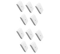 NONDK Wireless Vibration Glass Break Detector 10pcs 433MHz, Adjustable Sensitivity, Compatible with Alarm Systems