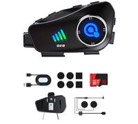 NONDK With 32G TF Card 1080P Video Motorcycle DVR WIFI Camera Recorder Waterproof HD Waterproof Headphone Helmet Headset Handsfree Call