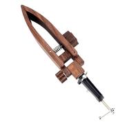 NONDK Wooden Clip Adjustable Clamp Foldable Leather Sewing Tool Hand Sewing DIY Stitching Fixed Rack
