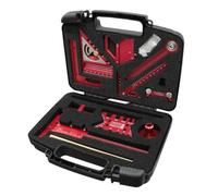 NONDK Woodworking Square Kit T-Square Positioning Block 10pcs Compass Honing Guide Set