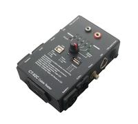 NONDK XLR Signal Line Meter CT-02C Cable Tester Line Meter 6.3mm Jacks 4-Pin Speakon Multi-Function Line Tester