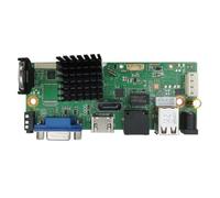 NONDK Xmeye 10CH 4K NVR Module Support Face Detection Humanoid Detection HD Output for Xmeye App Mobile Monitoring Replacement