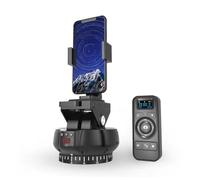 NONDK YT-1200 Auto Motorized Rotating Panoramic Remote Control Pan with Remote Remote Control Distance Pan Tilt Video Tripod for Smartphone Cameras