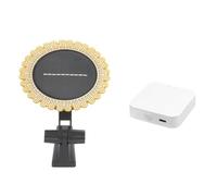 NONDK Zigbee WiFi Tuya Sunlight Rain Sensor Solar Charging Real-Time Rainwater Detector Life App Controlled for House Outdoor