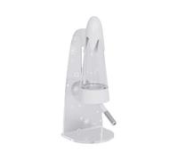 NonDrip Acrylic Hamster Water Bottle With Stand For Dwarf Gerbils Small Rodents Pet Cage Mount Small Pet Accessories Dwarf Hamster Water Bottle