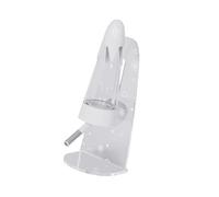 NonDrip Acrylic Hamster Water Bottle With Stand For Dwarf Gerbils Small Rodents Pet Cage Mount Small Pet Accessories Hamster Water Bottle With Stand