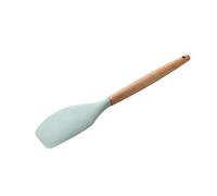 None/Brand Silicone Wood Turner Spoon Spatula Brush Spatula Pasta Server Egg Beater Kitchen Cooking Tools Kitchenware Green/pink