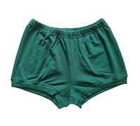 NONE BRANDED LUHAYESA Professional Iyengar Yoga Shorts Women Pink Soft Fabric Cotton Iyengar Shorts (Green, M)