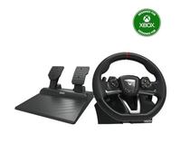 Hori Racing Wheel Overdrive Steering Wheel and Pedals For Xbox - Black, Black