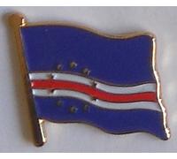 None Cape Verde Country Flag Enamel Pin Badge