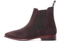 None Of The Above Dealer Chelsea Boot | Brown Suede | NOTADEA-BRN Col