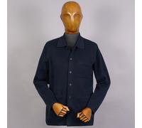 None Of The Above Knitted Work Shirt - Navy - NOTA3460-NV KNIT SHIRT C