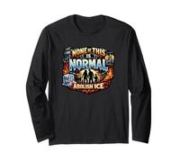 None of This is Normal Anti ICE Protest Statement Long Sleeve T-Shirt