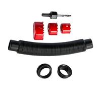 None Toxic Overflows Adapter Set for Rainwater Harvesting Systems Hassle Less Setups for Home Gardening Vegetable Irrigation Rainwater Hose Adapter for Vegetable Gardens