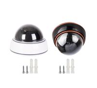 Nonene Functional Security Camera Outdoor Deterrence ABS Fake CCTV Model for Residential Home Business None Power Required None Electronic Surveillances Deterrence